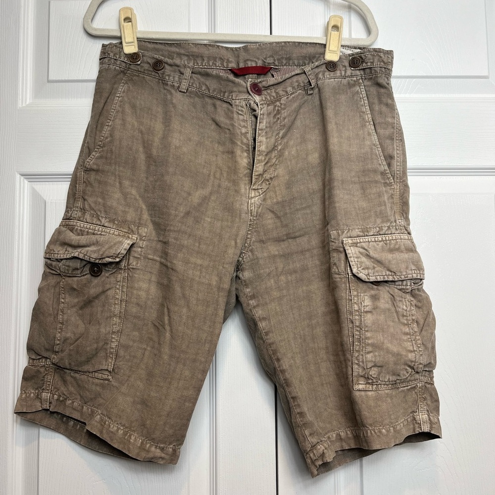 Brunello Cucinelli Men’s Bermuda Cargo Shorts